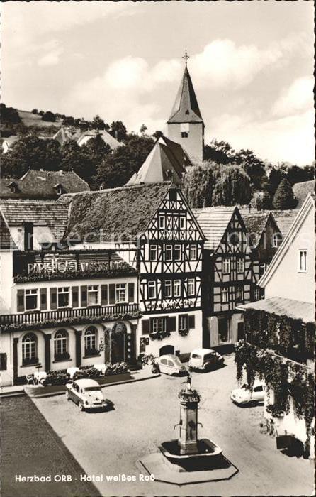 Bad Orb Hotel Weisses Ross Dorfbrunnen