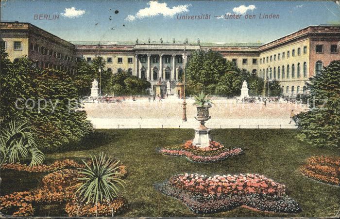 BERLIN  CITY Universitaet Unter den Linden