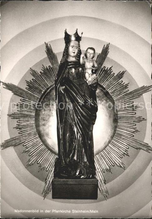 Steinheim Main Madonnenbild in der Pfarrkirche