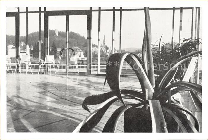 Bad Soden Stolzenberg Flutender Sonnenschein in der Wandelhalle Ruine