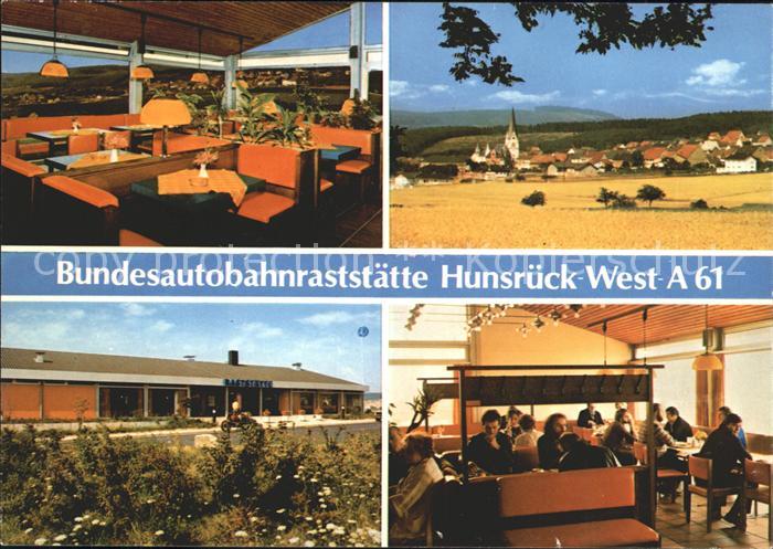 Daxweiler Bundesautobahnraststaette Hunsrueck West A 61
