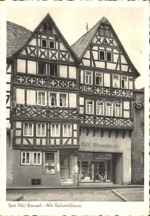 Bad Orb Alte Fachwerkhaeuser