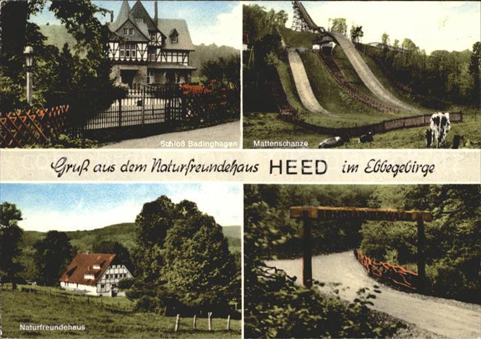 Heed Meinerzhagen Naturfreundehaus Jugendferienheim Schloss Badinghagen Mattensc