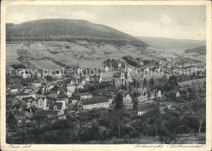 Bad Orb Teilansicht Villenviertel