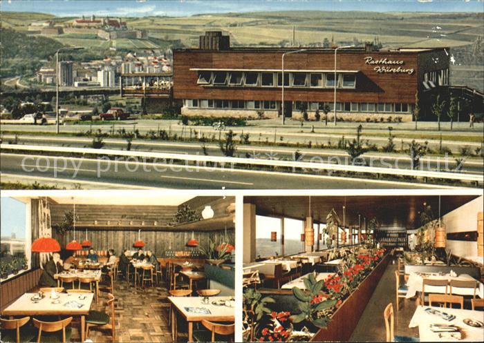 WueRZBURG Bayern Bundesautobahn Rasthaus