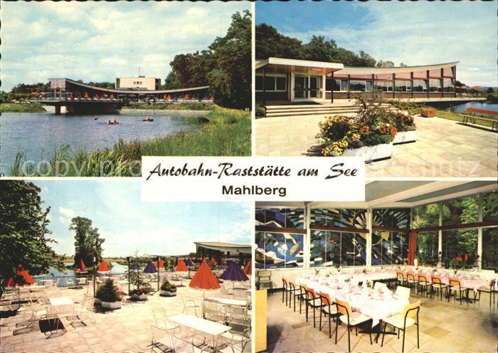 Mahlberg Autobahn Raststaette am See