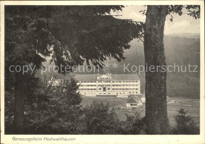 Herbstein Genesungsheim Hochwaldhausen