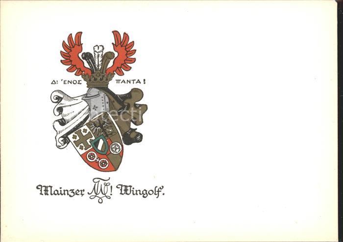 Mainz Rhein Wingolf Wappen