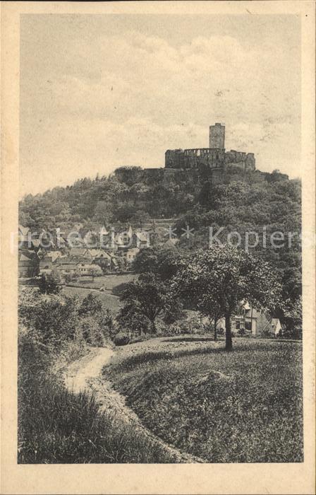 Koenigstein Taunus Blick zur Burgruine