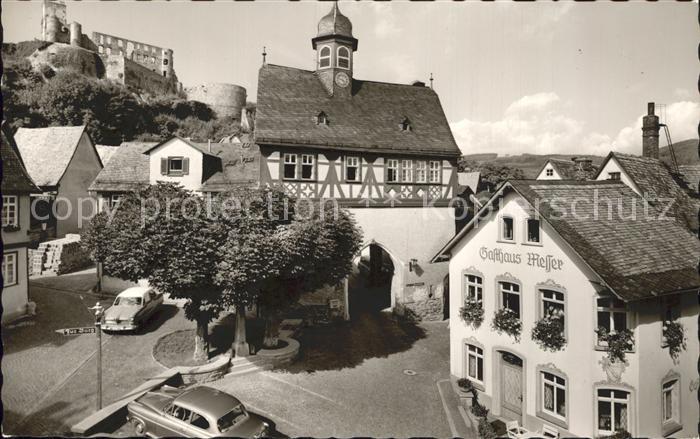 Koenigstein Taunus Partie am alten Rathaus Gasthaus Kurort