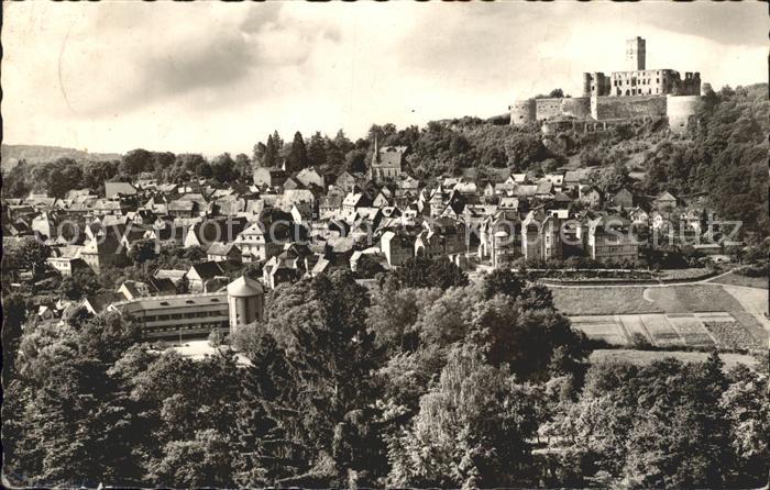 Koenigstein Taunus Blick zur Burgruine Kurort