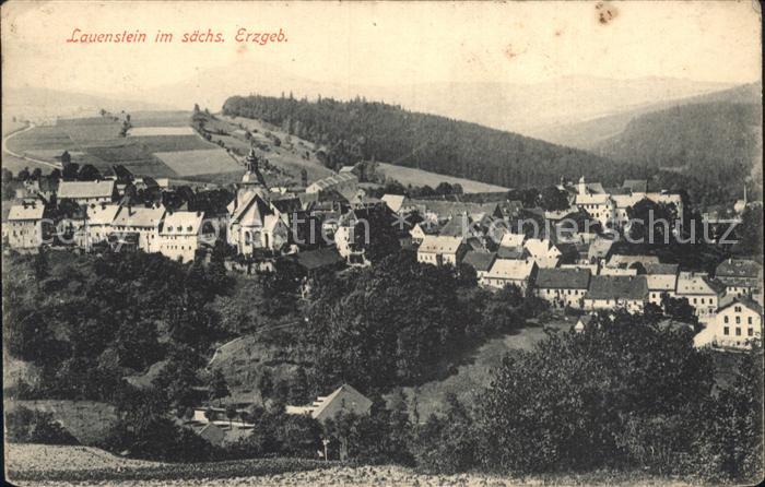 Lauenstein Erzgebirge Panorama