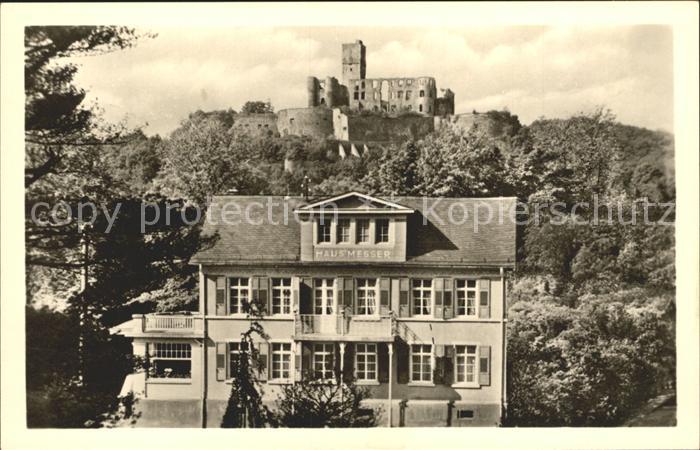 Koenigstein Taunus Gaestehaus Messer Burgruine