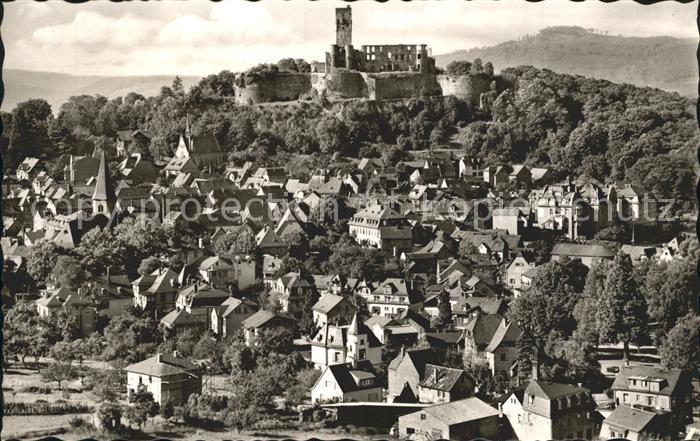 Koenigstein Taunus Ansicht mit Burgruine