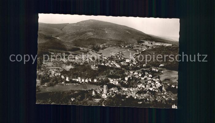 Koenigstein Taunus Panorama Hoehenkurort Fliegeraufnahmen Original Straehle Bild