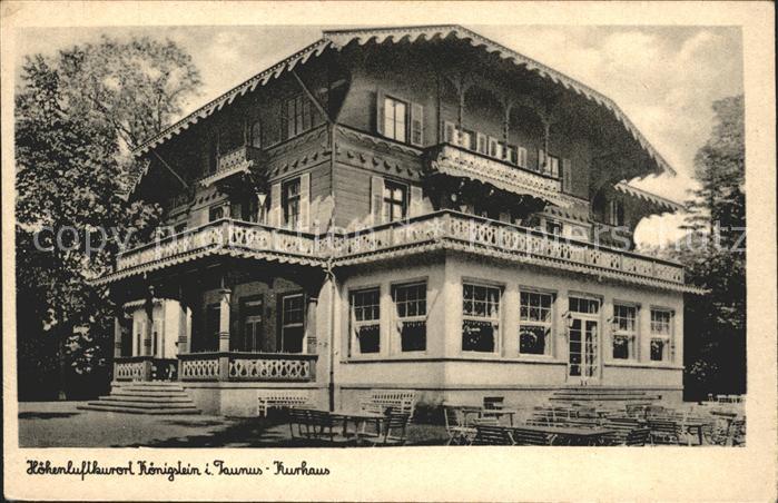 Koenigstein Taunus Kurhaus Hoehenluftkurort