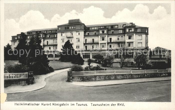 Koenigstein Taunus Taunusheim der RKV Kurort