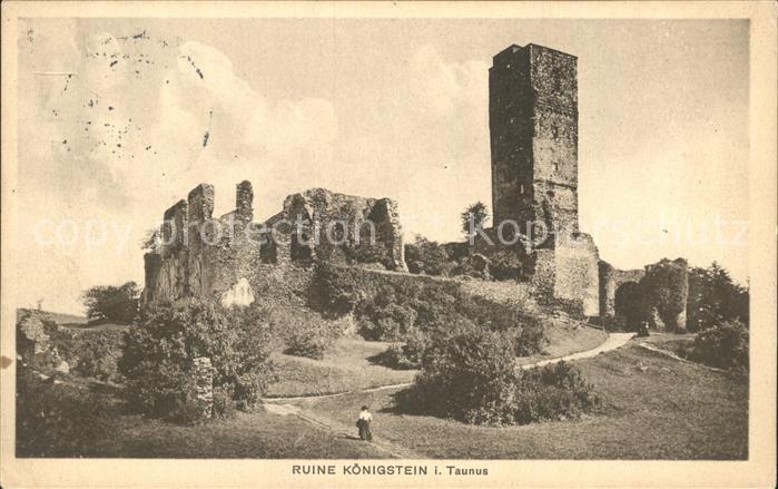 Koenigstein Taunus Burgruine