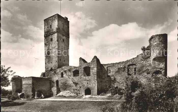 Koenigstein Taunus Burgruine Innenhof