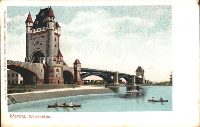 Worms Rhein Rheinbruecke