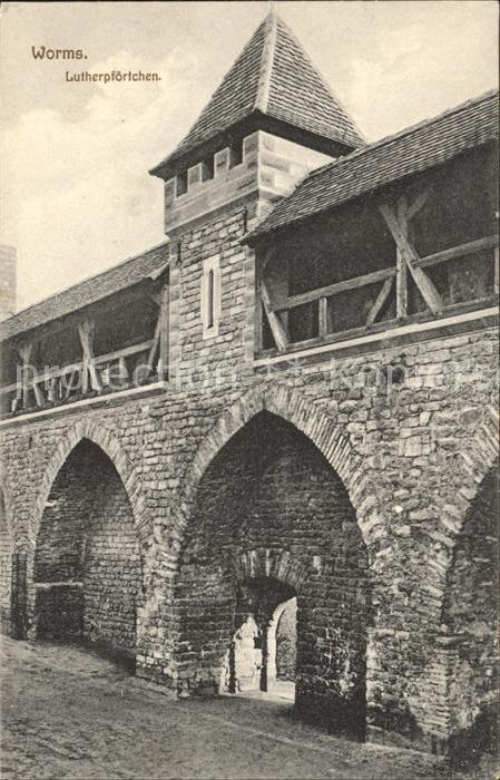 Worms Rhein Lutherpfoertchen