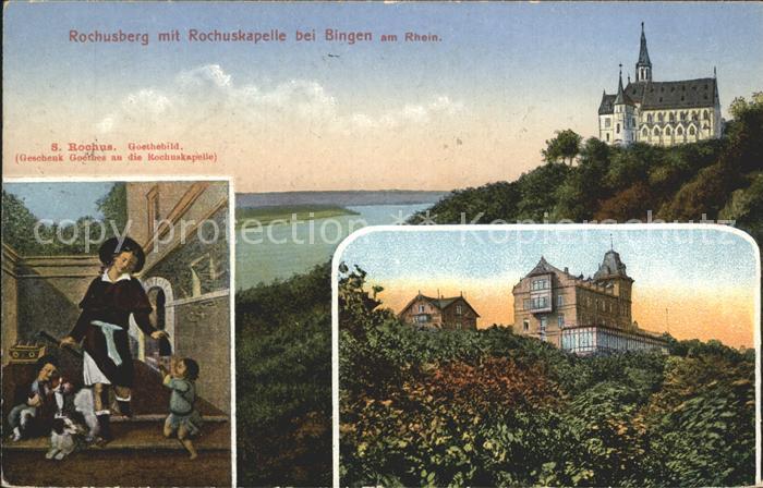 Bingen Rhein Rochuskapelle Goethebild St Rochus
