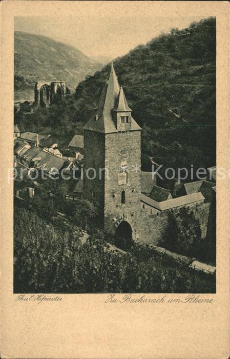 Bacharach Rhein Stadtturm