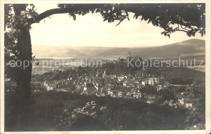Koenigstein Taunus Totalansicht mit Burg