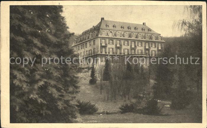 Koenigstein Taunus Waldsanatorium von Sanitaetsrat Dr Amelung