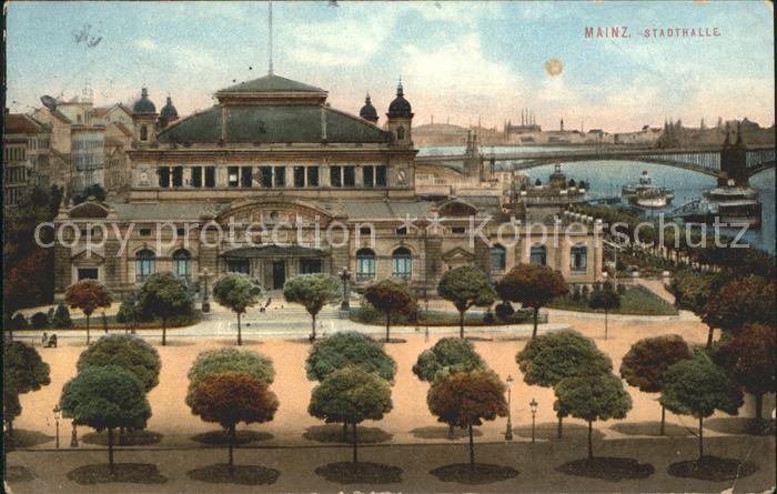 Mainz Rhein Stadthalle