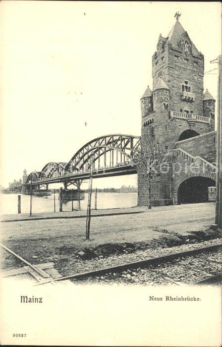 Mainz Rhein Neue Rheinbruecke