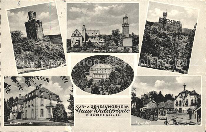 Kronberg Taunus Falkenstein Kronberg Koenigstein Haus Waldfriede Kur und Genesun