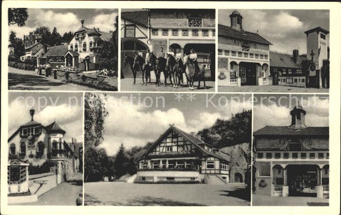 Koenigstein Taunus Klostergut Rettershof mit Reitschule und Cafe zum froehlichen