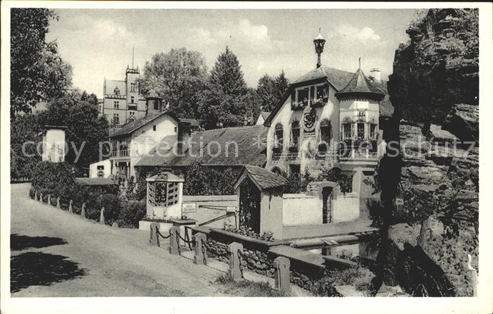 Koenigstein Taunus Klostergut Rettershof mit Reitschule und Cafe zum froehlichen