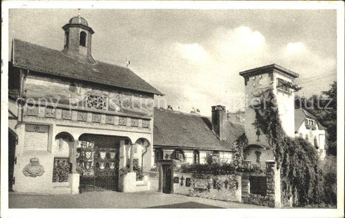Koenigstein Taunus Klostergut Rettershof mit Reitschule und Cafe zum froehlichen