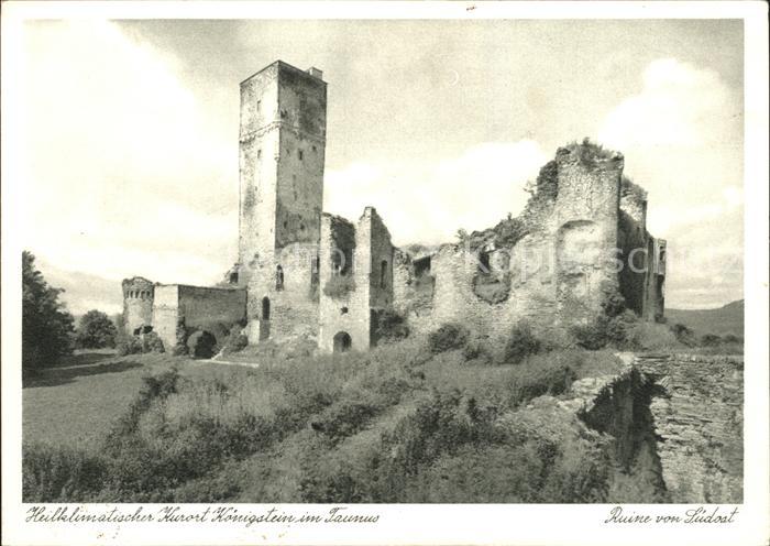 Koenigstein Taunus Burgruine