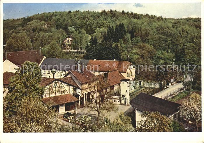 Koenigstein Taunus Klostergut Rettershof mit Cafe zum froehlichen Landmann