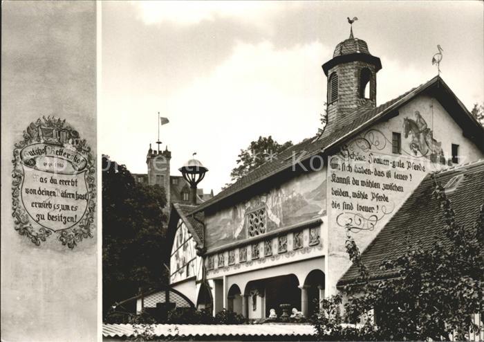 Koenigstein Taunus Klostergut Rettershof mit Cafe zum froehlichen Landmann