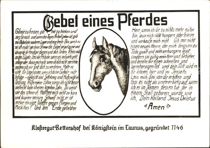 Koenigstein Taunus Klostergut Rettershof mit Cafe zum froehlichen Landmann Gebet