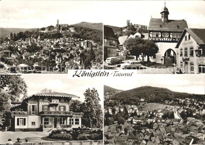 Koenigstein Taunus Totalansichten Gasthaus Messer