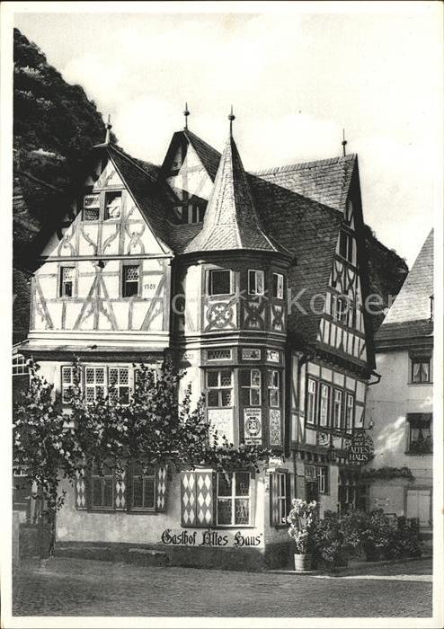 Bacharach Rhein Das Alte Haus
