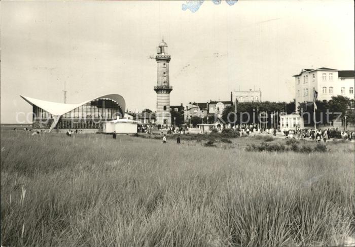 Warnemuende Ostseebad Konsum Gaststaette Teepott Leuchtturm