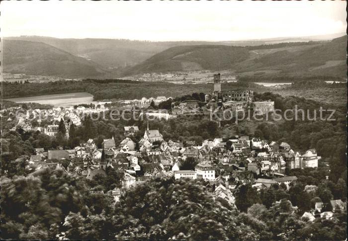 Koenigstein Taunus Blick von der Burg Falkenstein