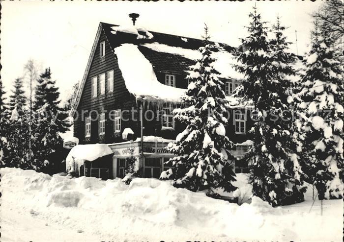 Johanngeorgenstadt OT Steinbach Gaststaette Waldesruh