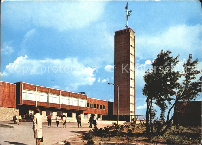 Oberwiesenthal Erzgebirge Neues Fichtelberghaus