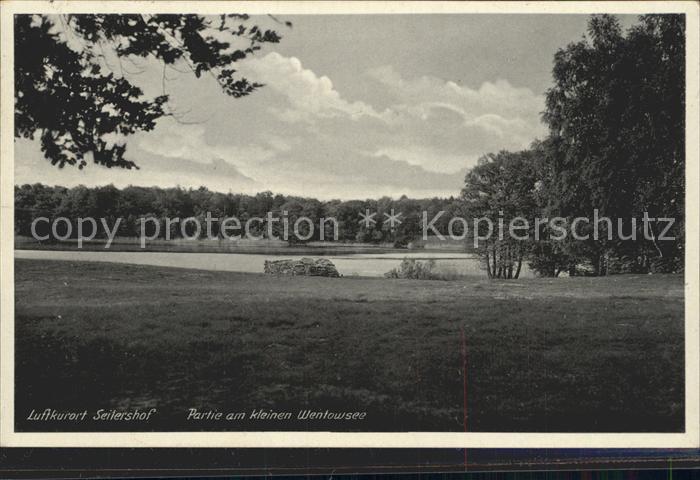 Seilershof Partie am kleinen Wentowsee