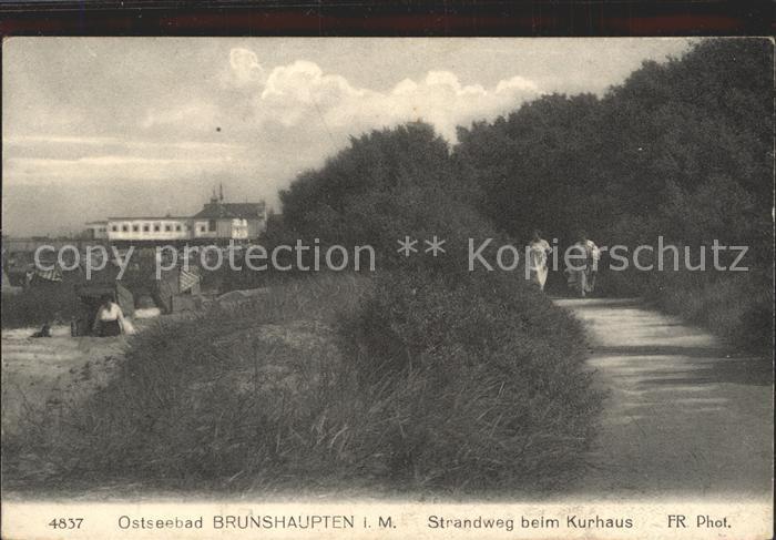 Brunshaupten Strandweg beim Kurhaus