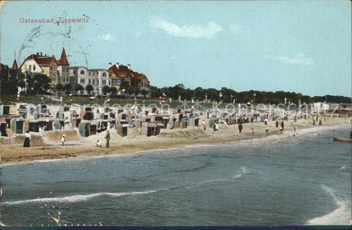 Zinnowitz Ostseebad Usedom Strandpartie Hotels