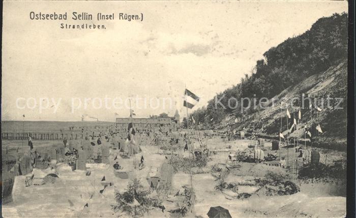 Sellin Ruegen Strandleben