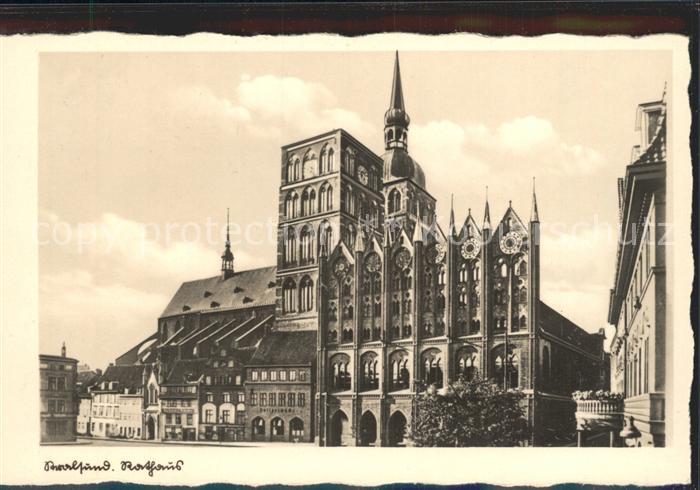 Stralsund Mecklenburg Vorpommern Rathaus